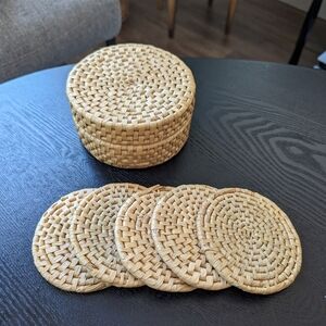 Wicker Coasters
